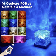Projecteur « Water Ripple » à rotation dynamique LED